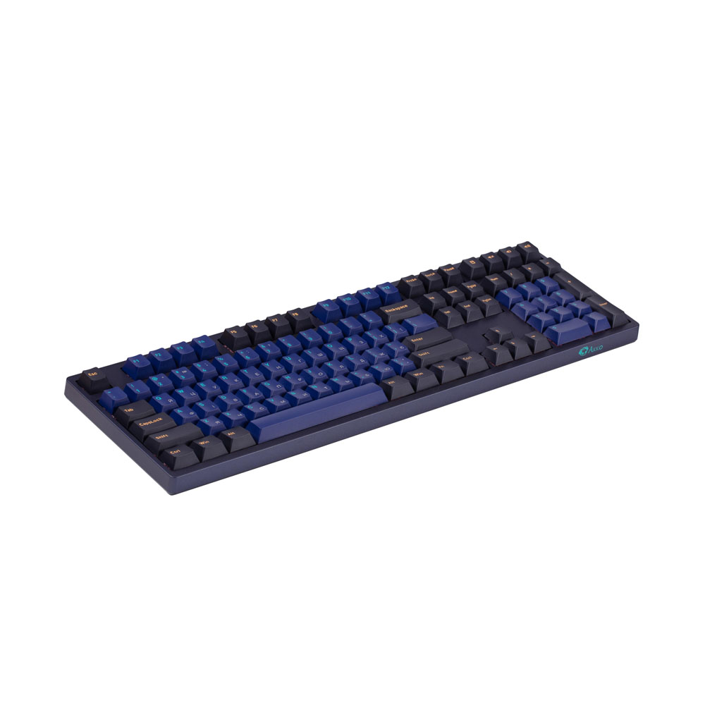 Клавиатура Akko 3108 DS Horizon 108Key, CS Blue V2, USB-A, EN/UKR, No Led, Синий