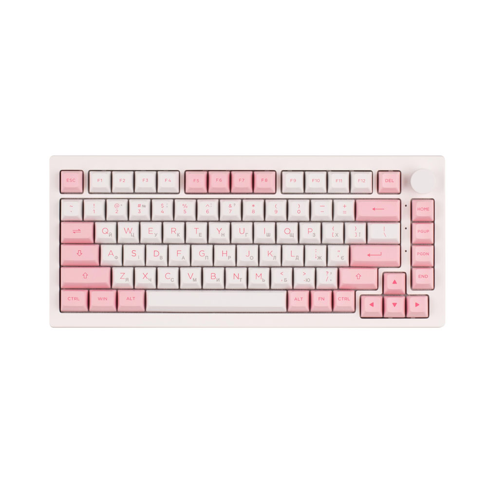 Клавиатура Akko 5075B Plus Prunus Lannesiana CS Silver RGB