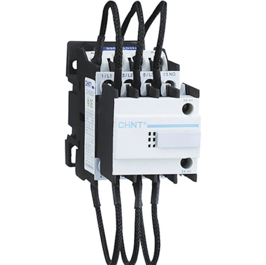 Конденсаторный контактор Chint CJ19-9512, 50кВАр, 1НО+2НЗ, 220В