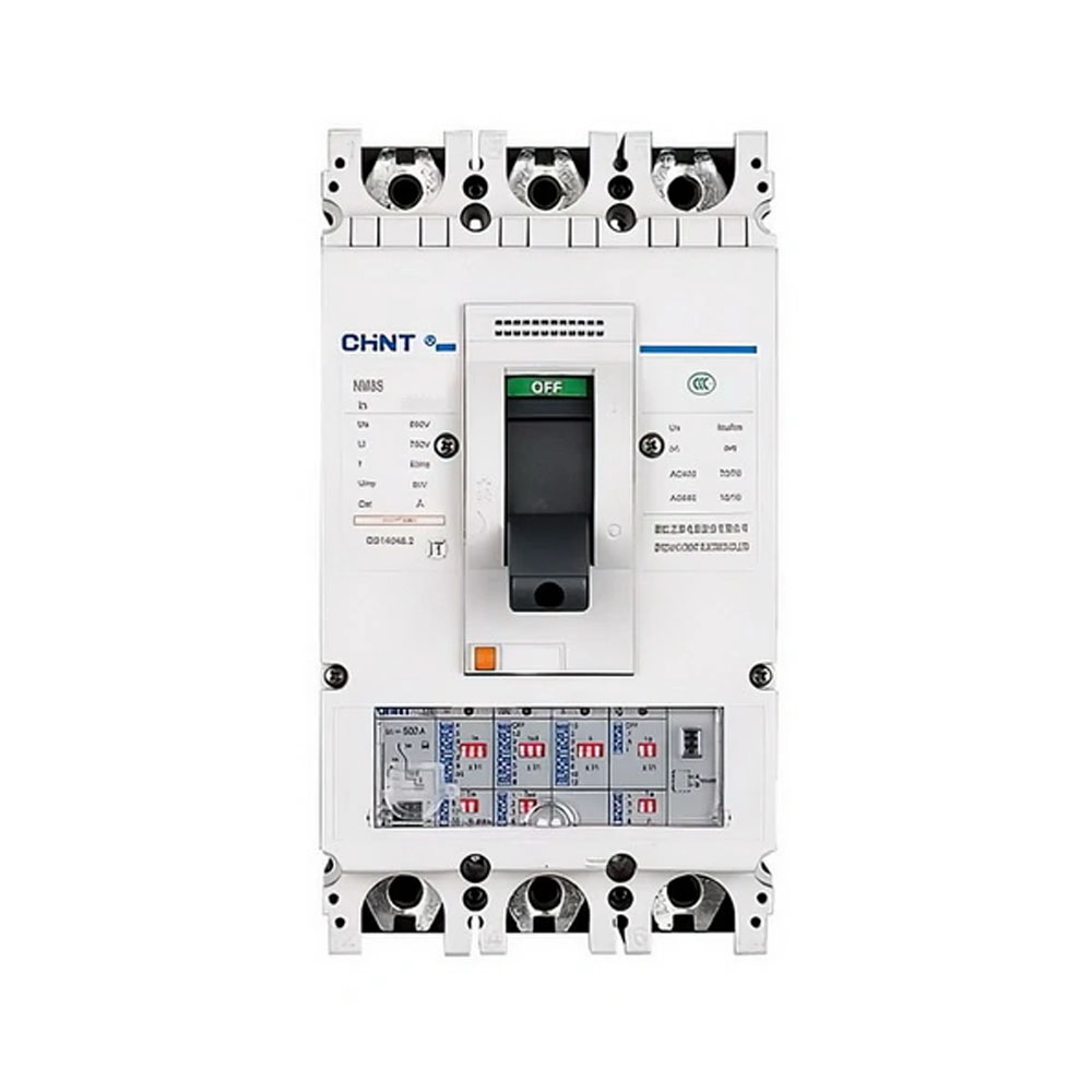 Автомат выключатель CHINT NM8-250S 3P 125A 50кА (тепловой и электромагнитный)