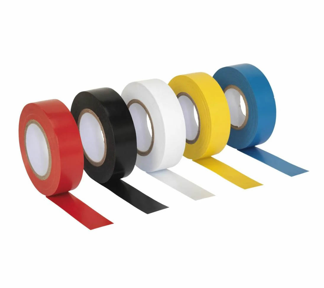 Изолента Delixi ПВХ 0.15mm*17mm*20meter yellow