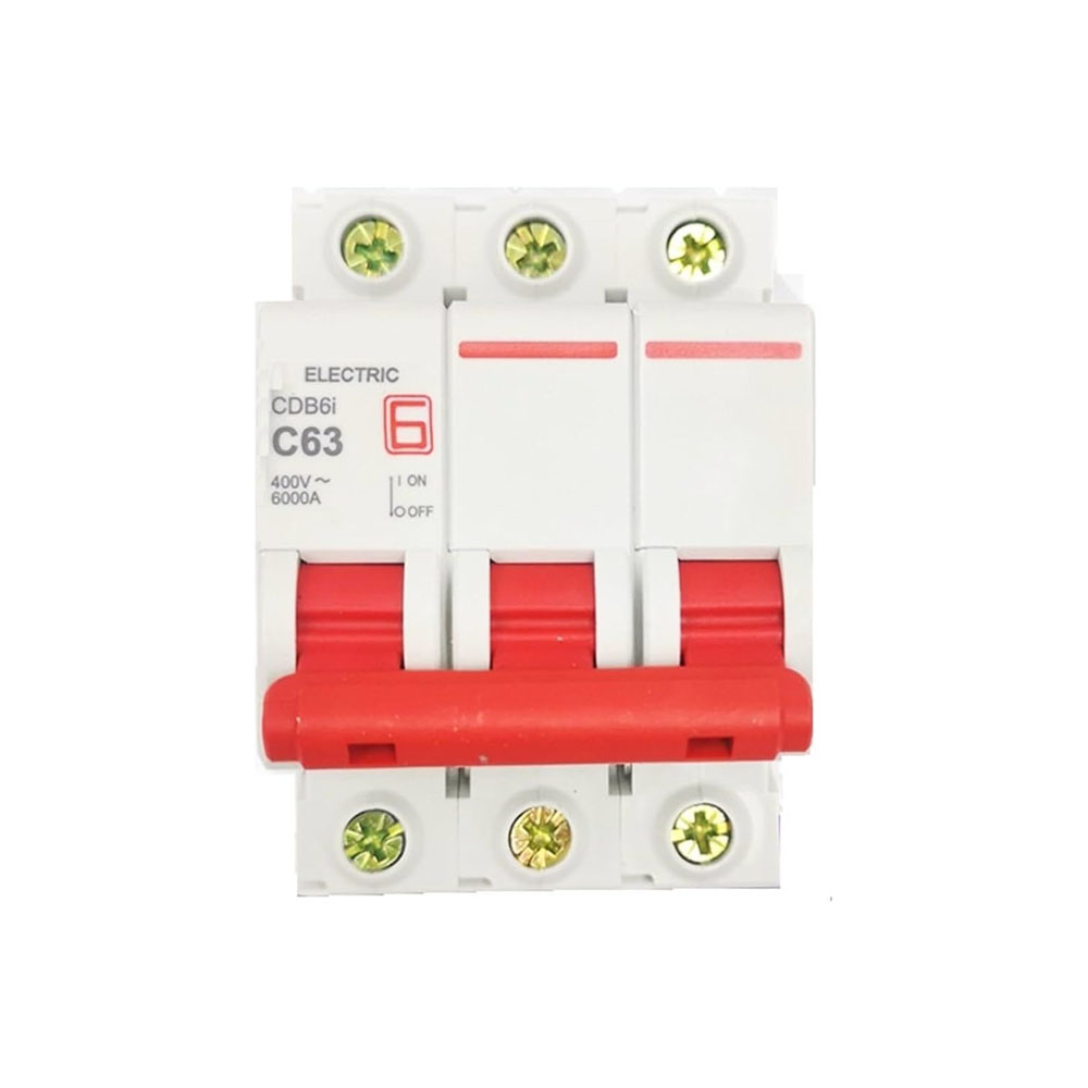 Автоматический выключатель DELIXI 6kA CDB6i C тип 3P 32A