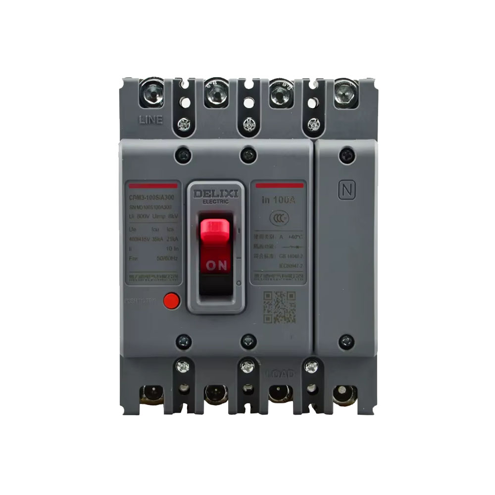 Автоматический выключатель DELIXI CDM1-630L 4P 630A