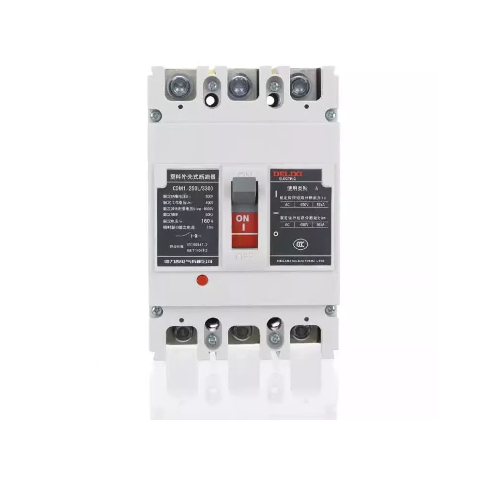 Автоматический выключатель DELIXI CDM1-250L 3P 250A