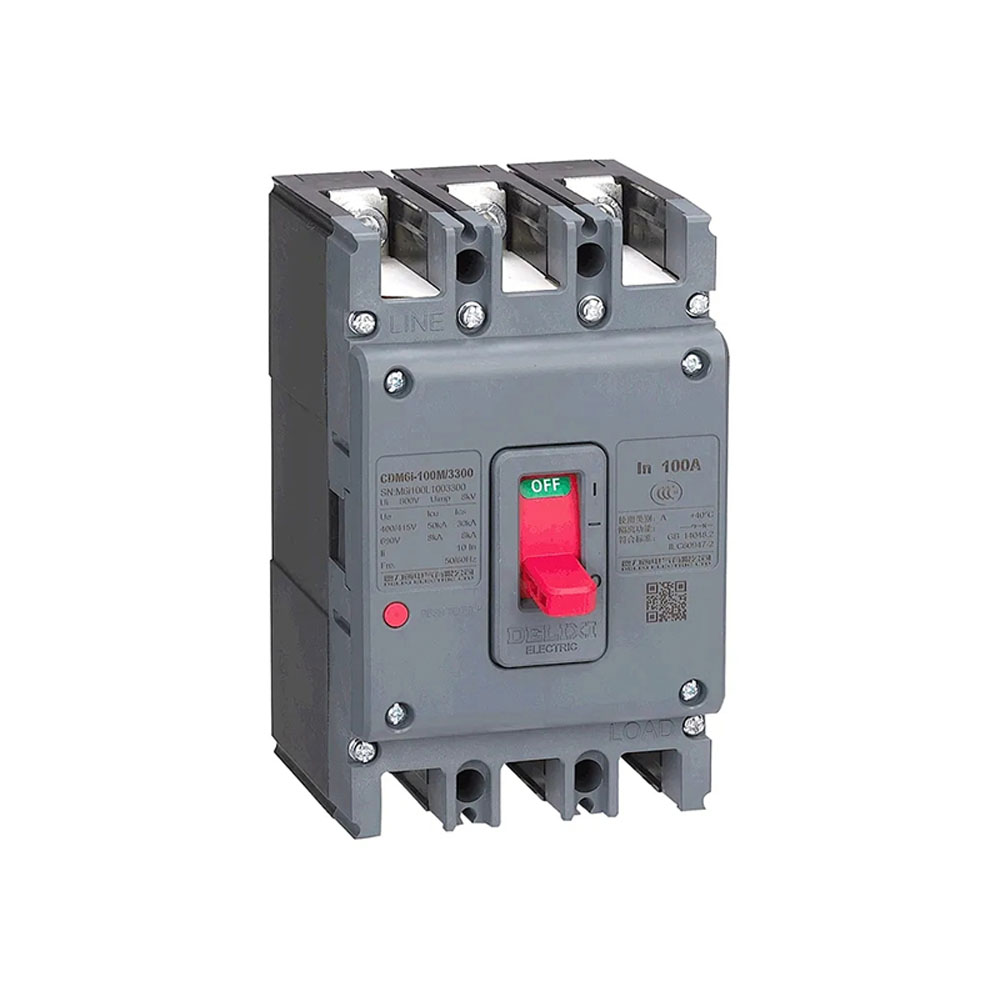 Автоматический выключатель DELIXI CDM6i-63L 3P 63A