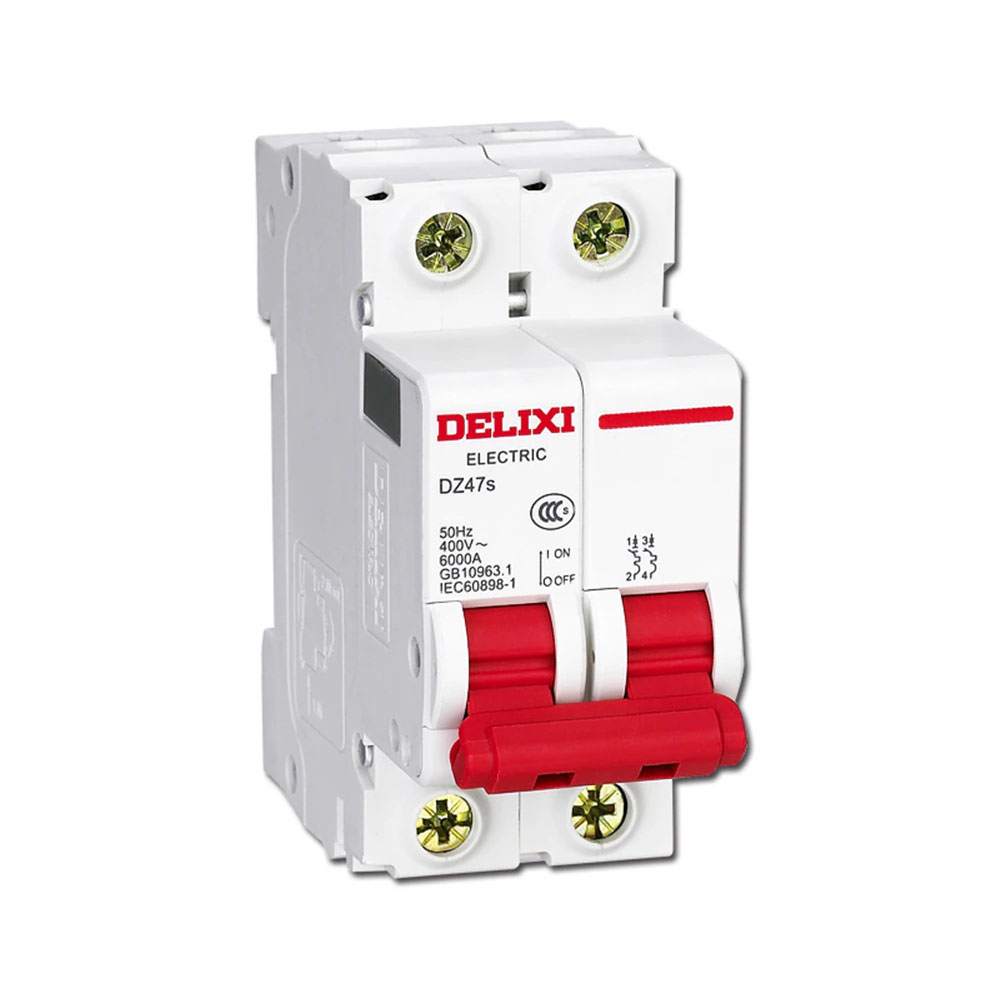 Автоматический выключатель DELIXI DZ47s C type 2P 40A