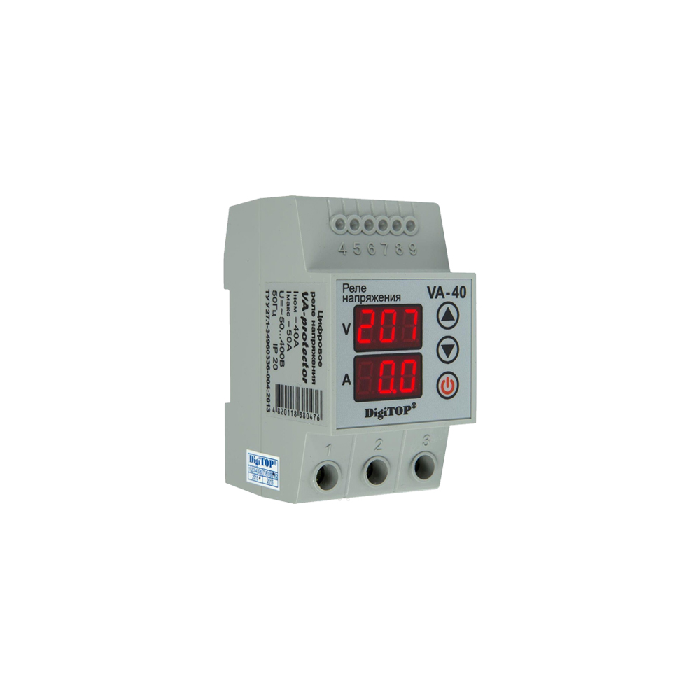 Реле напряжения/тока DigiTOP VA-40A