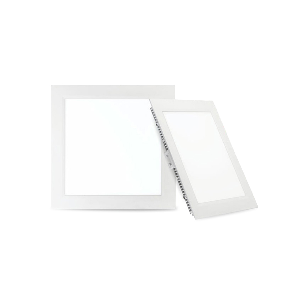 Светодиодный встраиваемый ультратонкий светильник квадратный UltraSlim ДВО1620 6W-6000K-Wh ELT