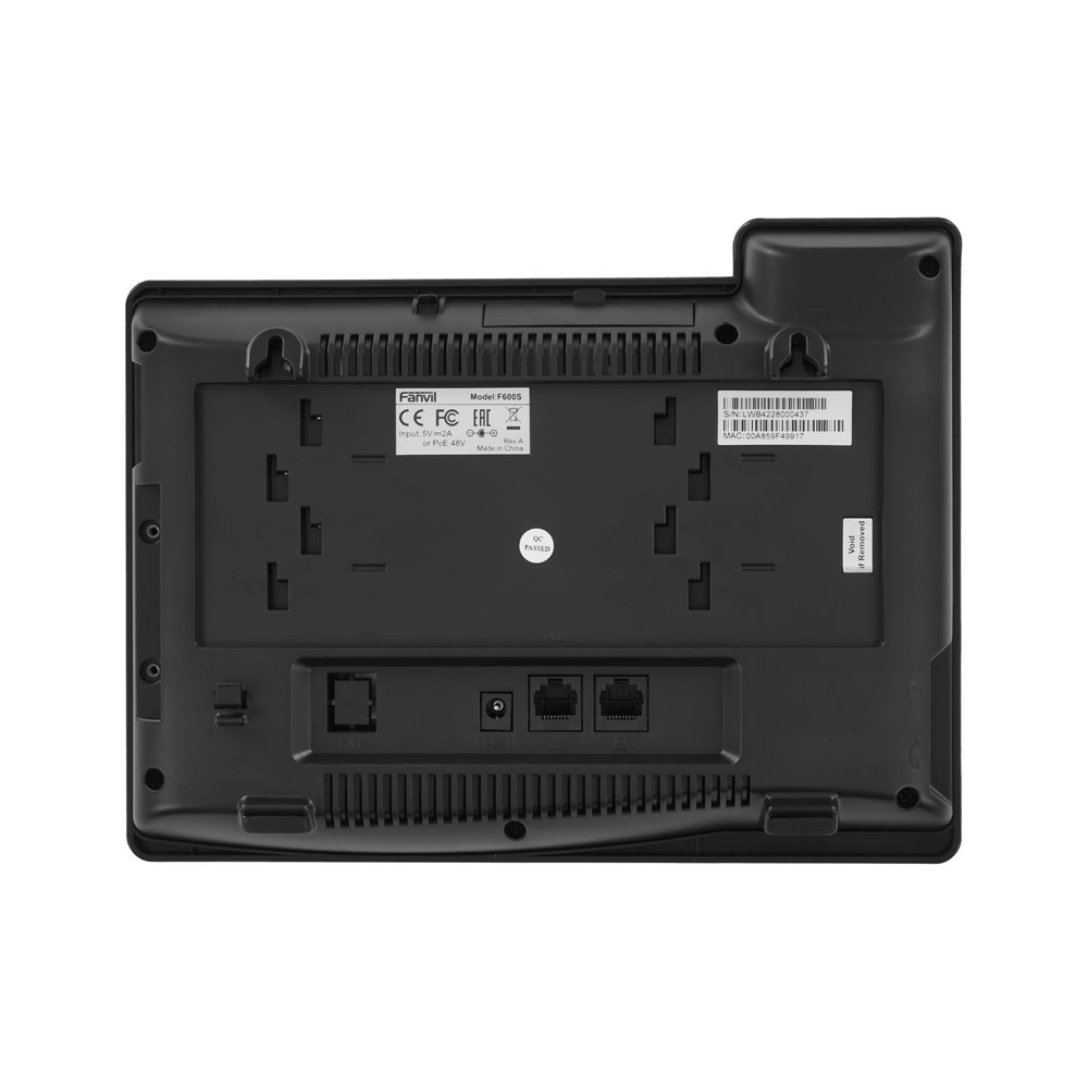 Телефон VoIP Fanvil F600S черный