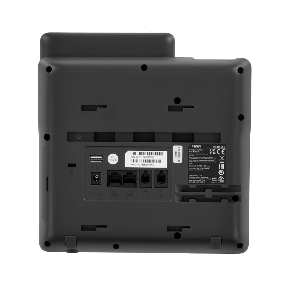 Телефон VoIP Fanvil V64 черный