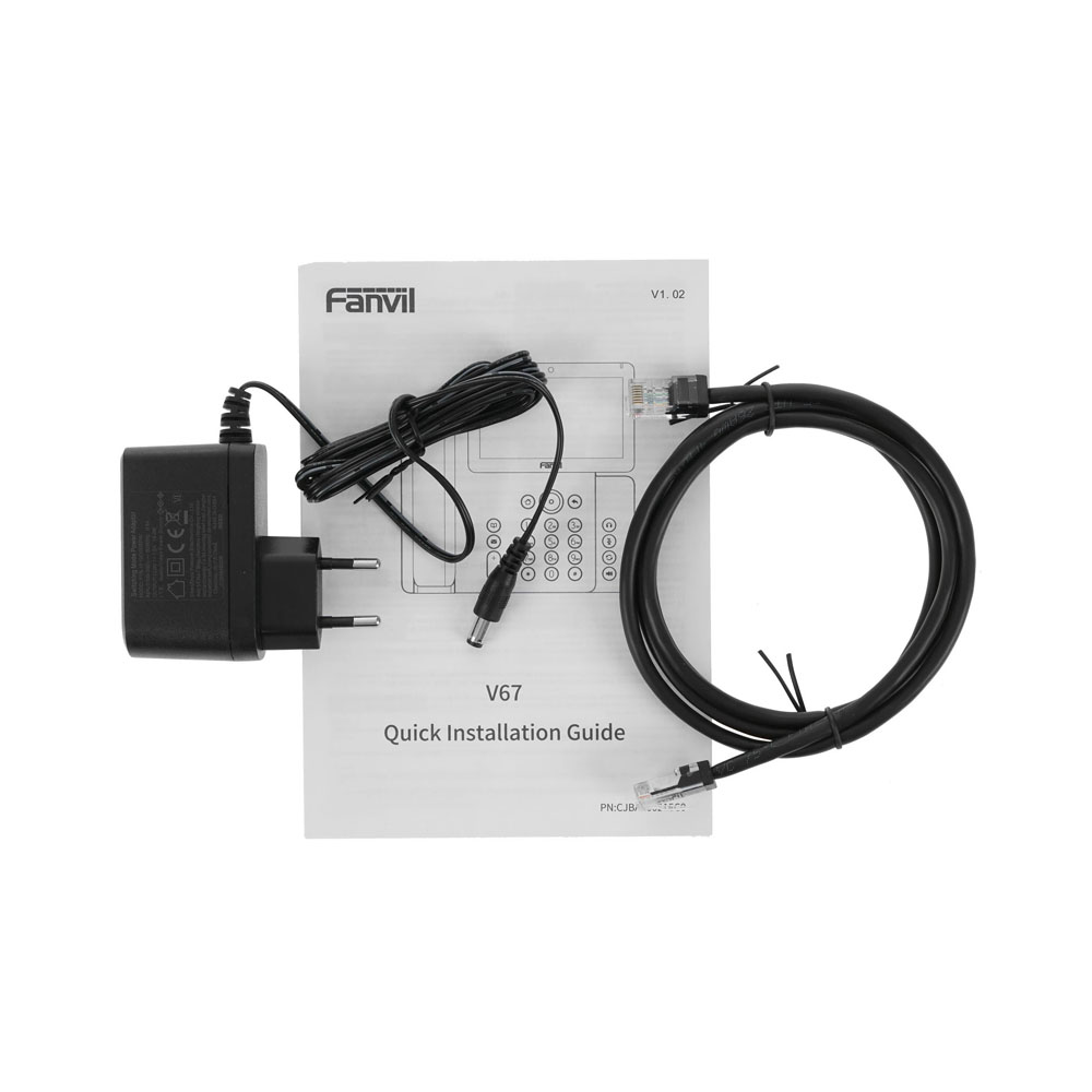 Телефон VoIP Fanvil V67 черный