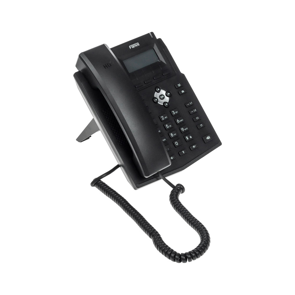 Телефон VoIP Fanvil X1SG черный