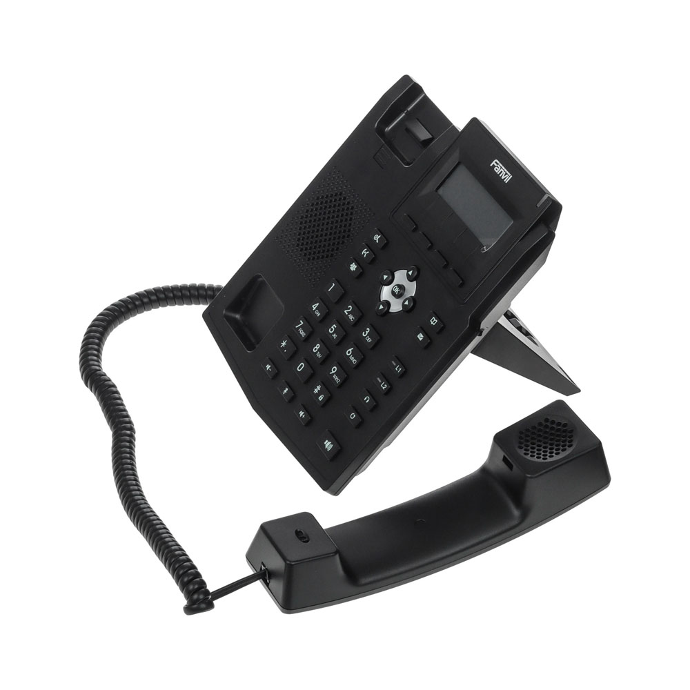 Телефон VoIP Fanvil X1SG черный