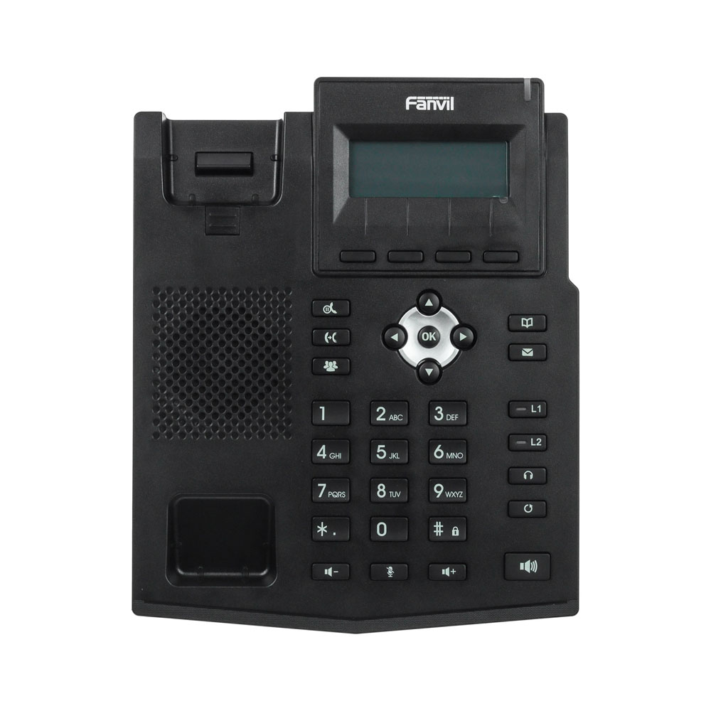 Телефон VoIP Fanvil X1SG черный