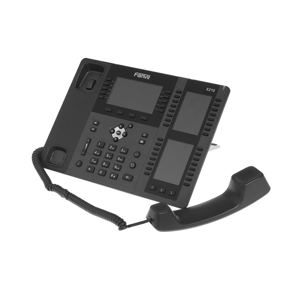 Телефон VoIP Fanvil X210 черный