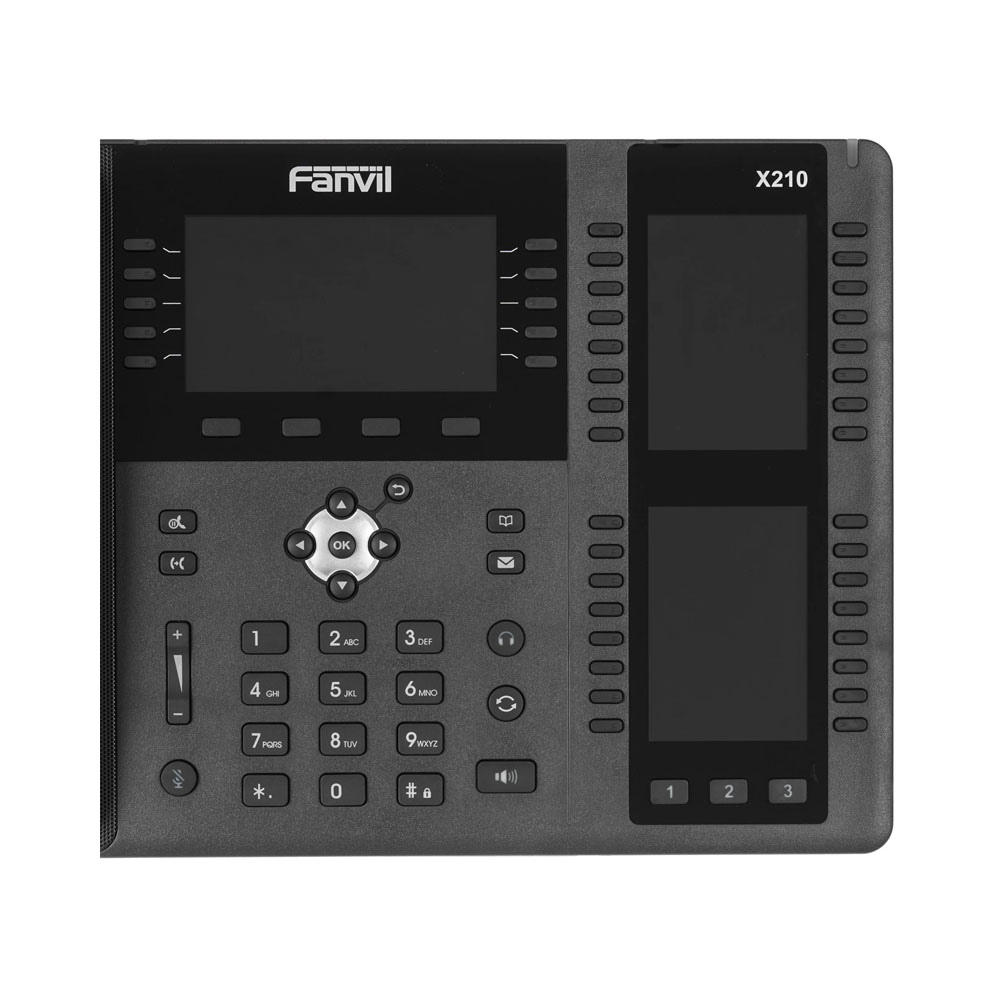 Телефон VoIP Fanvil X210 черный
