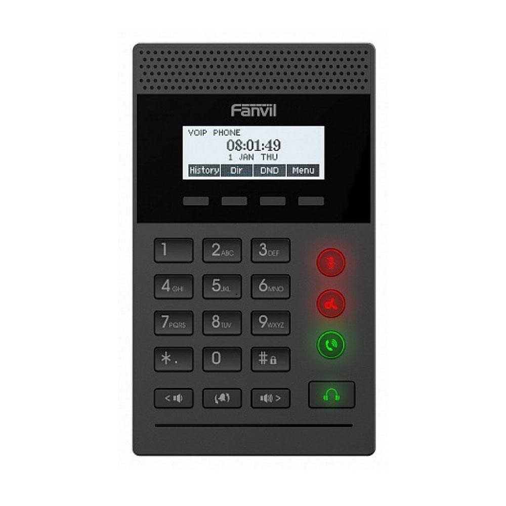 Телефон VoIP Fanvil X2CP черный