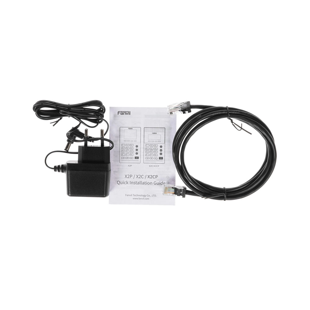 Телефон VoIP Fanvil X2P черный