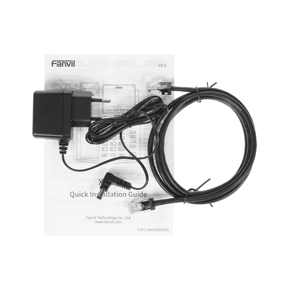 Телефон VoIP Fanvil X3SG черный