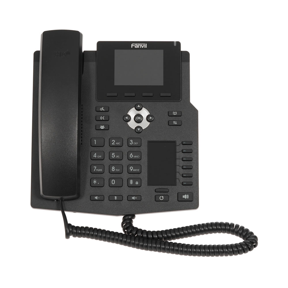 Телефон VoIP Fanvil X4G черный