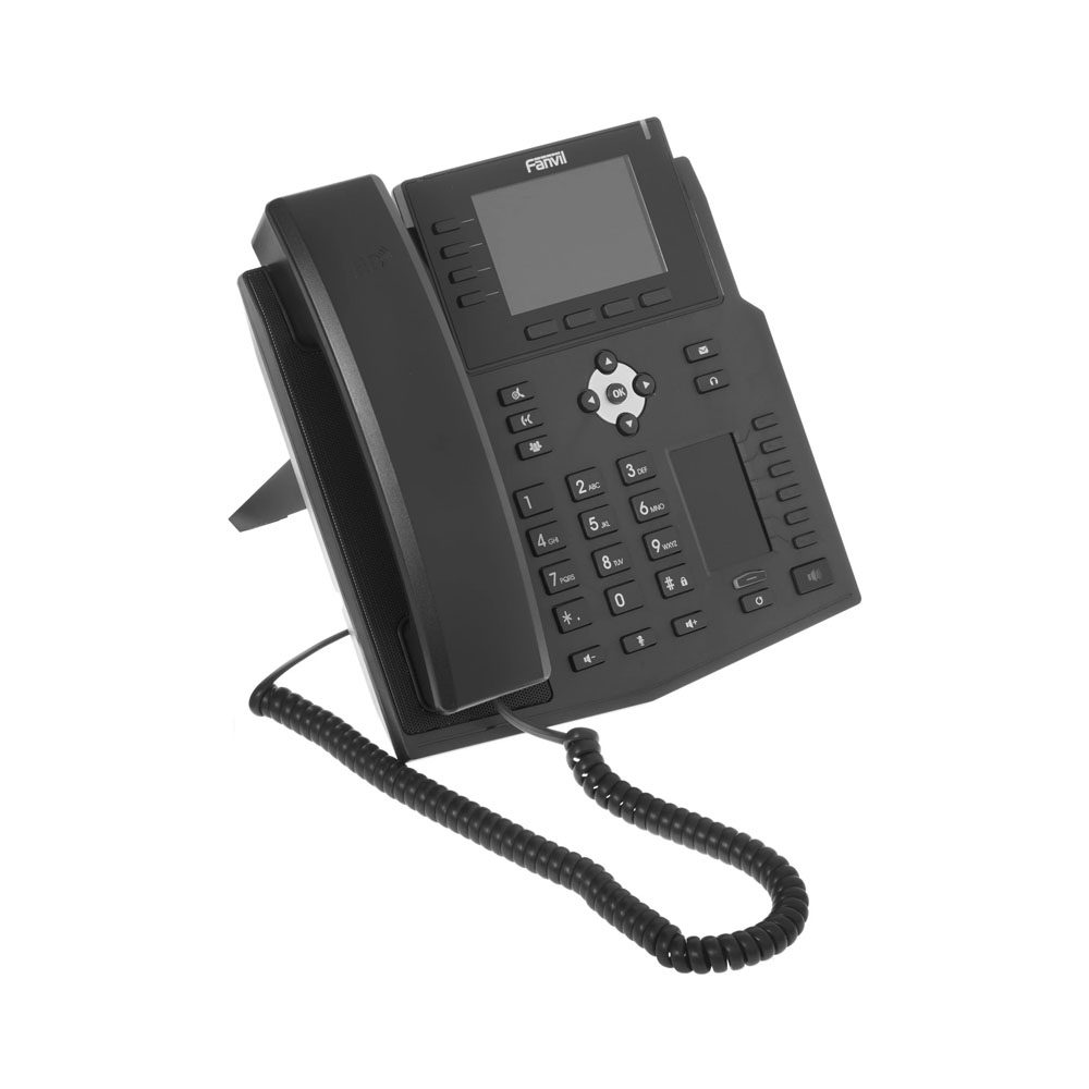 Телефон VoIP Fanvil X5U черный