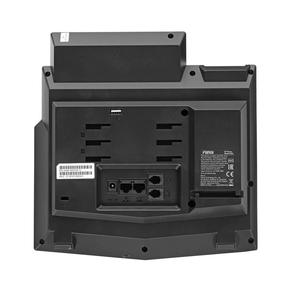 Телефон VoIP Fanvil X6U черный