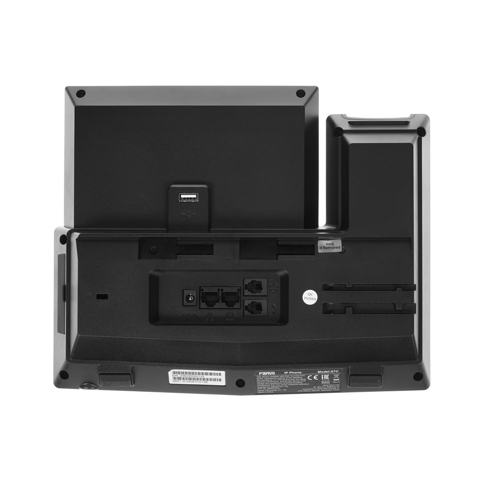 Телефон VoIP Fanvil X7C черный