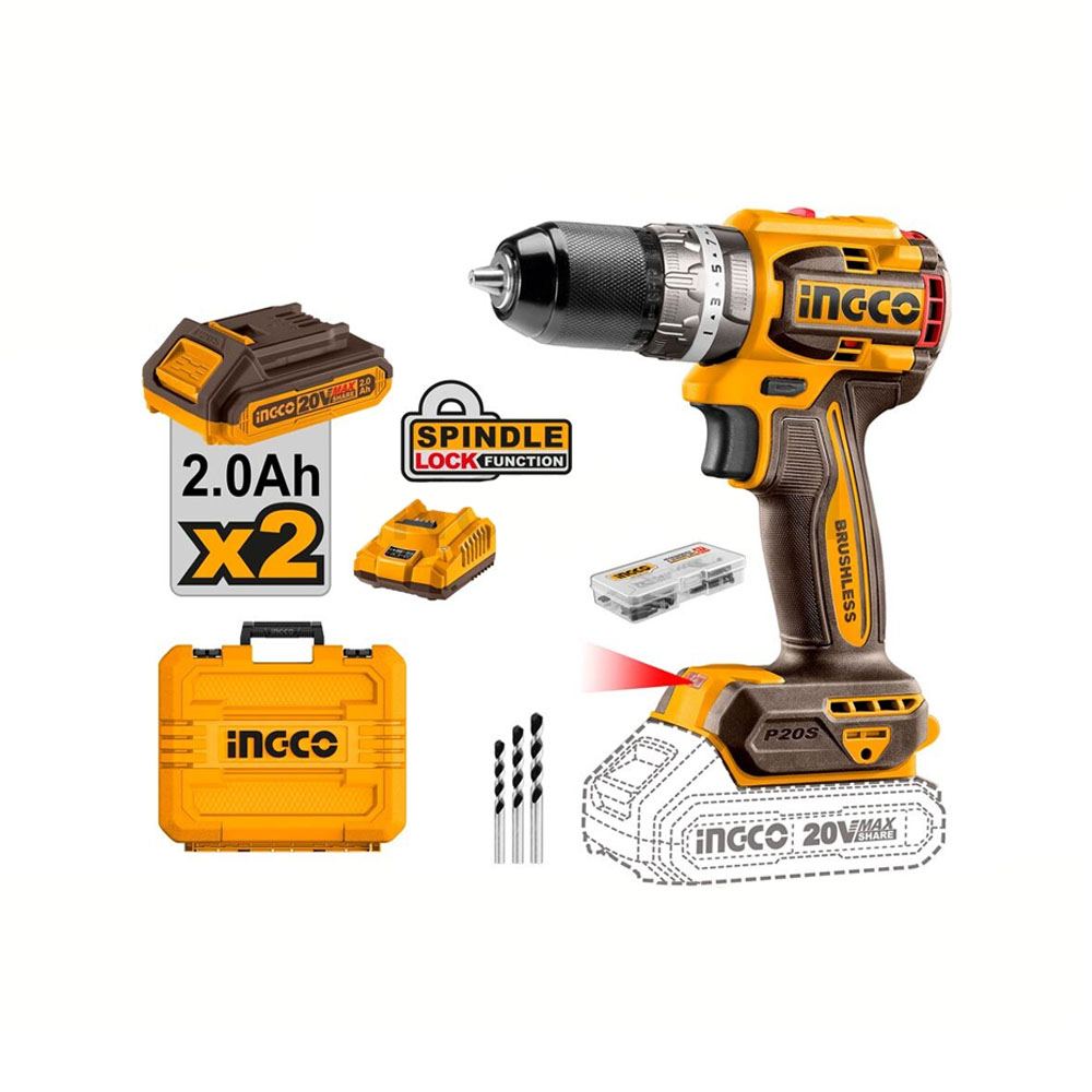 Электрическая дрель, для тяжелых грузов INGCO CIDLI20602