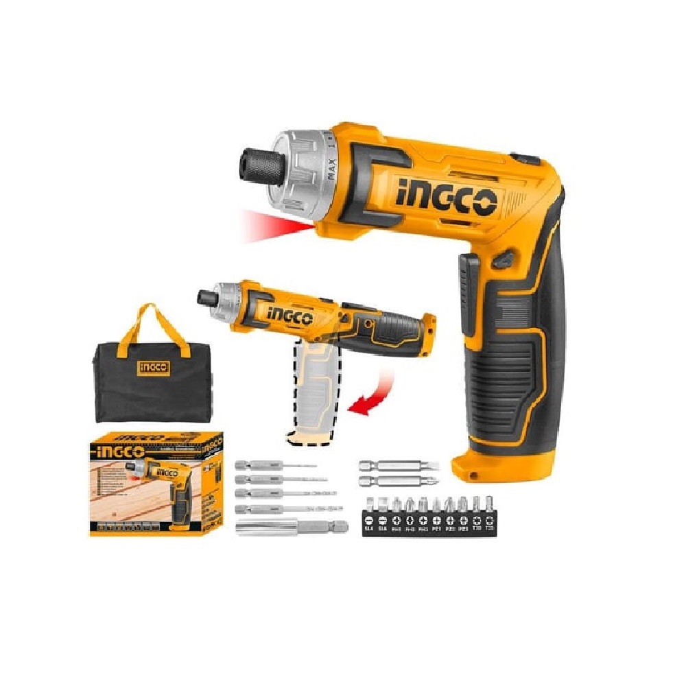 Аккумуляторная отвертка INGCO CSDLI0802