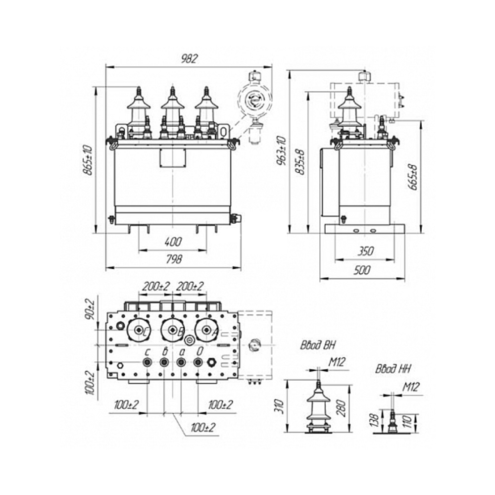 Трансформатор ТМГ-СЭЩ-25/10-11 УХЛ1 6.00/0.40 Д/Yн-11