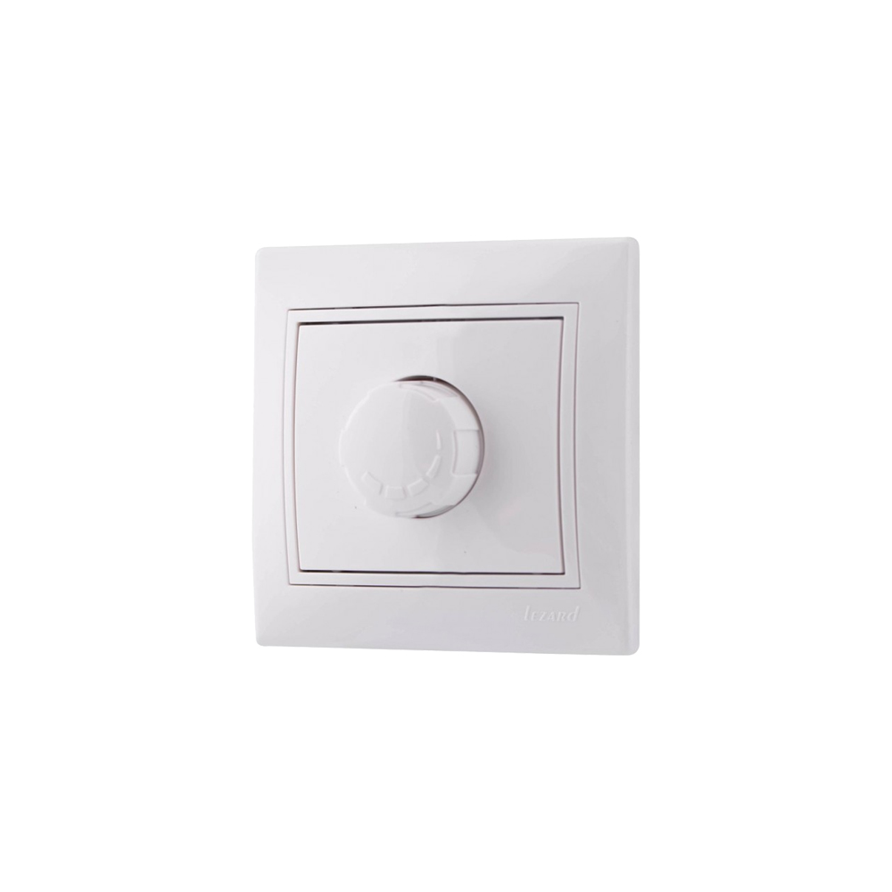 Диммер Lezard Mira 800 Вт белый с белой вставкой