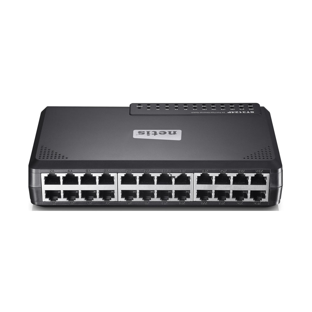 Коммутатор Netis ST3124P 24xFE, неуправляемый