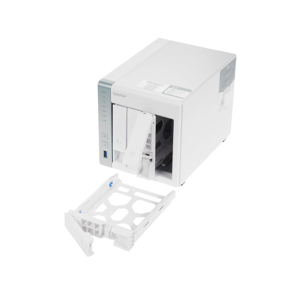 Сетевое хранилище (NAS) QNAP D4 Rev.B