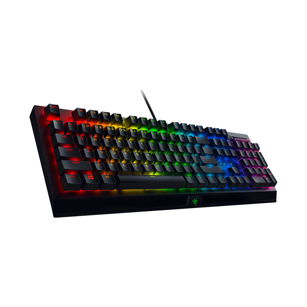Клавиатура Razer BlackWidow V3 RGB, 108key, Yellow Switch, USB RU, чёрный