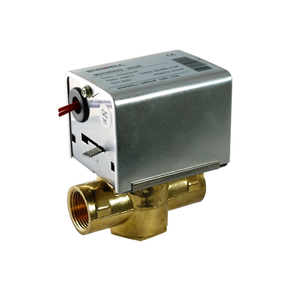 Двухходовой клапан с сервоприводом 1