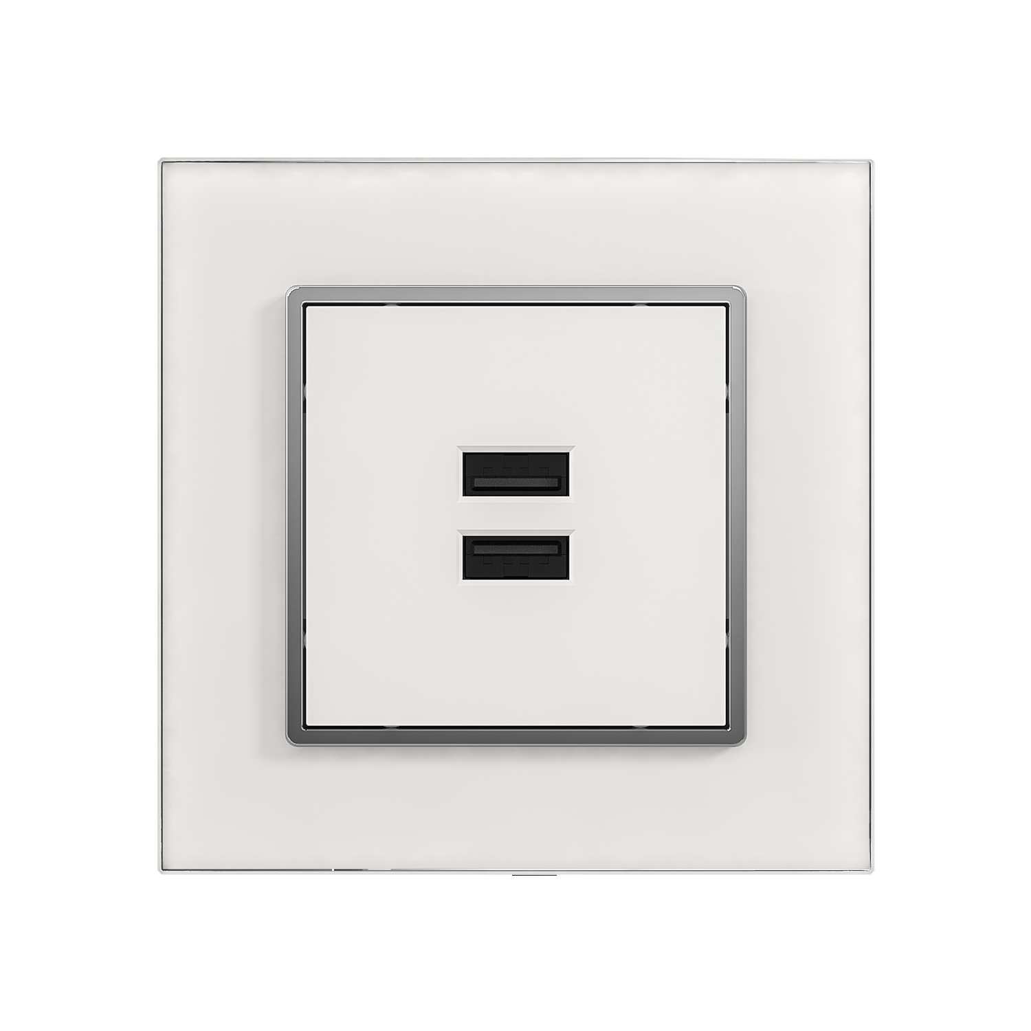 Розетка SONGRI ELECTRIC SEU2-17 двойная USB