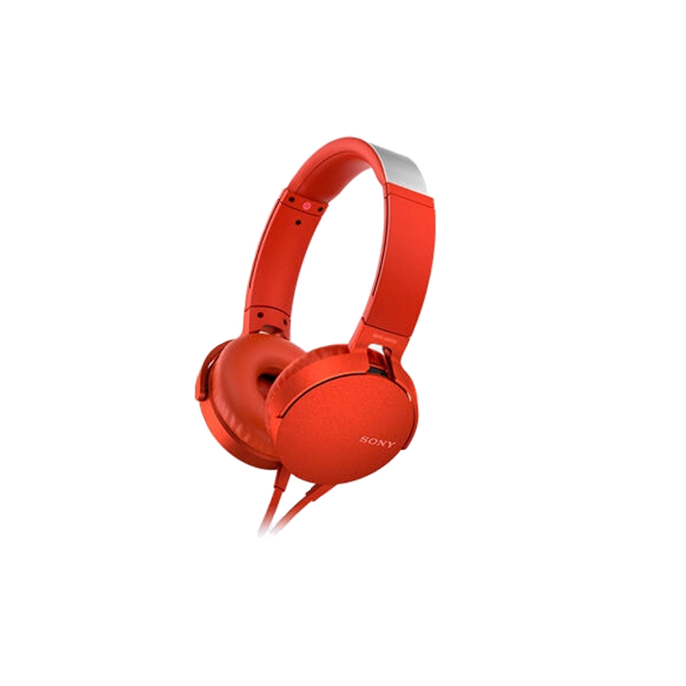 Наушники Sony MDR-XB550AP красный