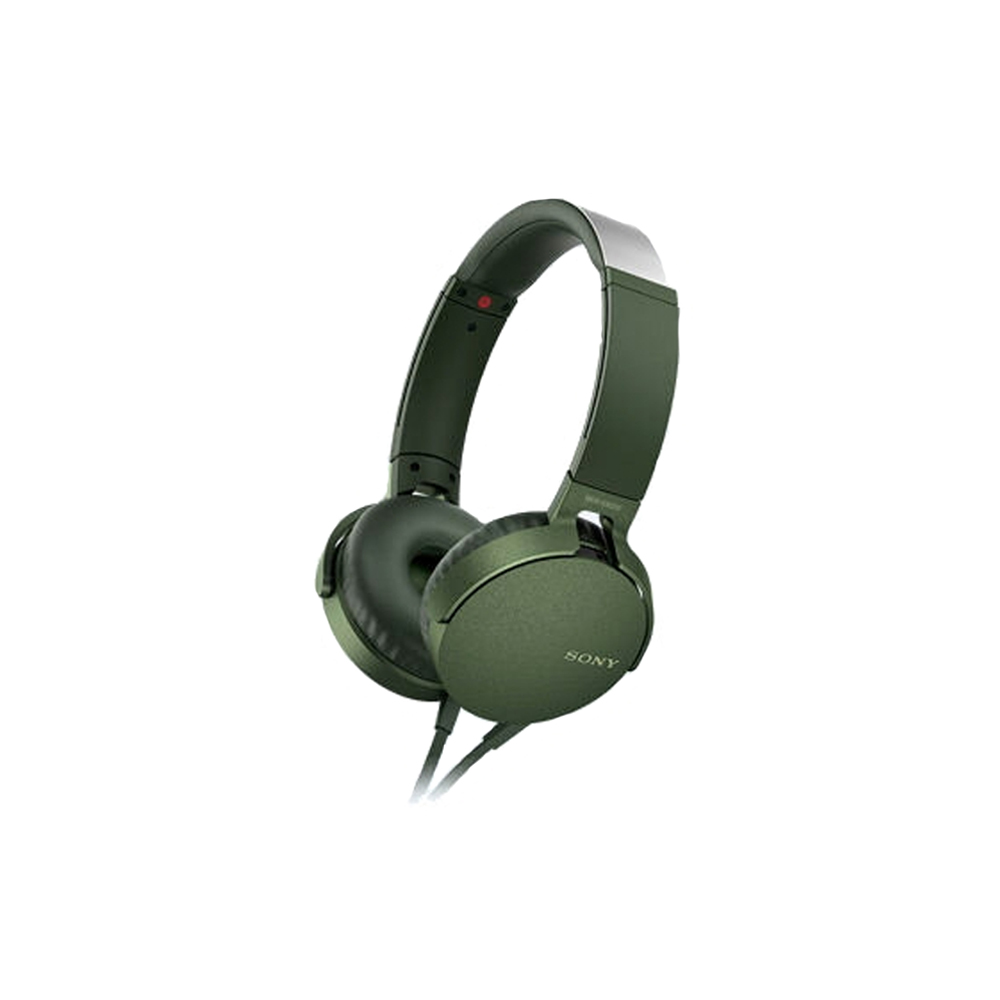 Наушники Sony MDR-XB550AP зеленый