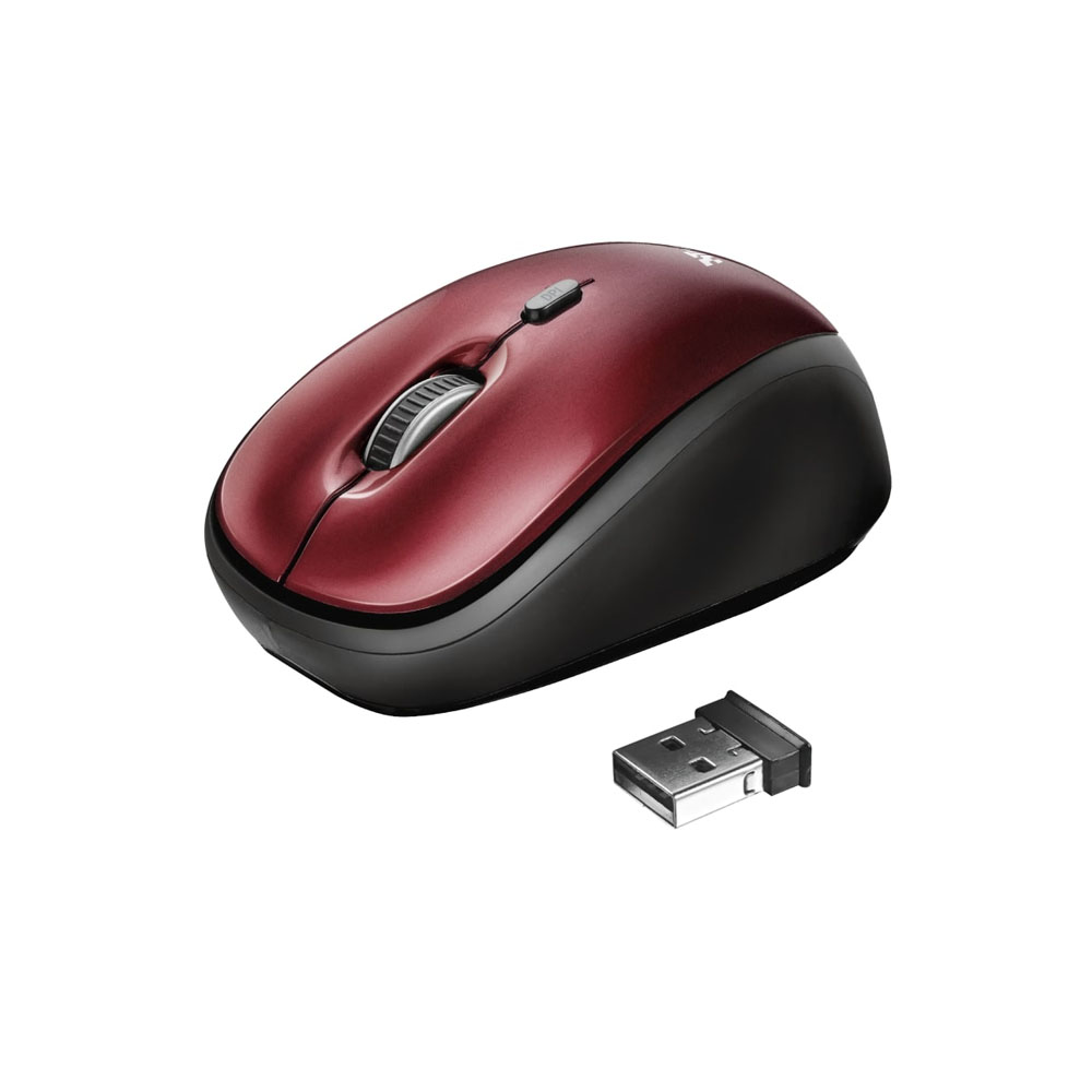 Мышь Trust YVI WL RED