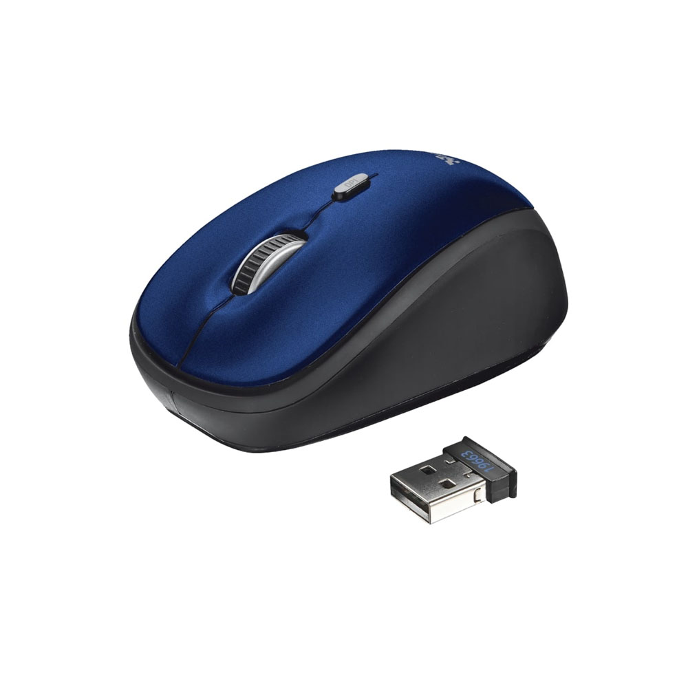 Мышь Trust YVI WL BLUE