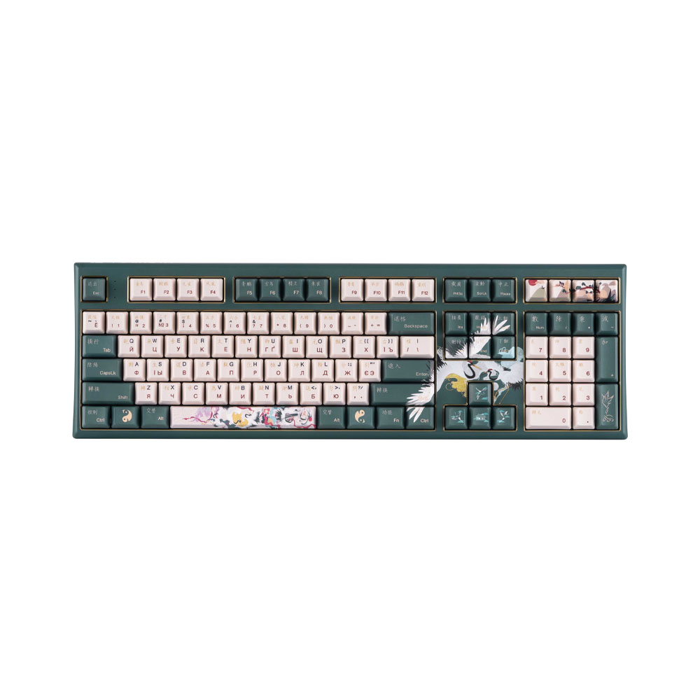 Клавиатура Varmilo Lure VBS108 Crane Cherry MX Silent Red, UA