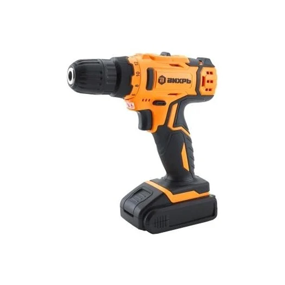 Аккумуляторная дрель-шуруповерт ВИХРЬ ДА-14,4Л-2К
