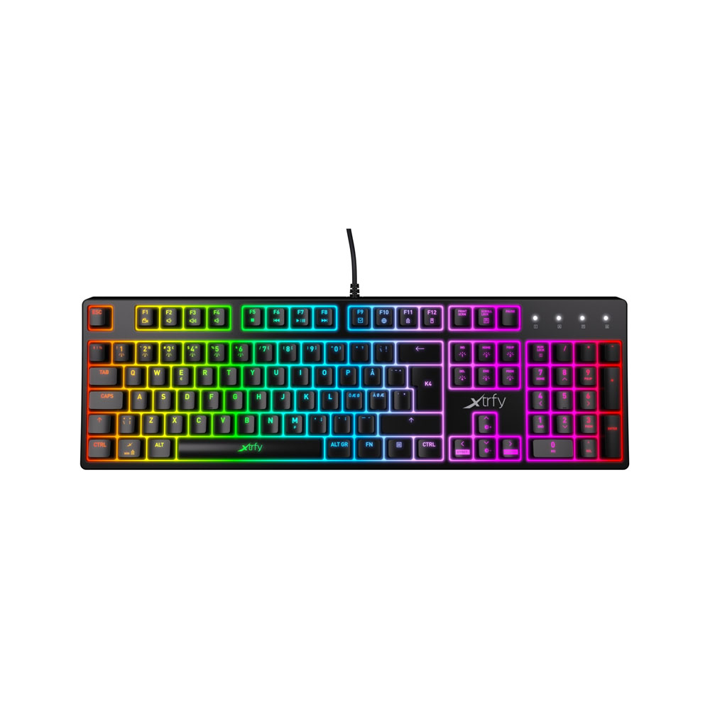 Клавиатура Cherry Xtrfy K4 RGB Kailh Красный, RU